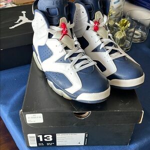 Jordan 6 Olympic size 13